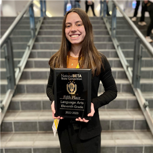 5th place Language Arts 11th grade Academic Test: Clara Nikkel